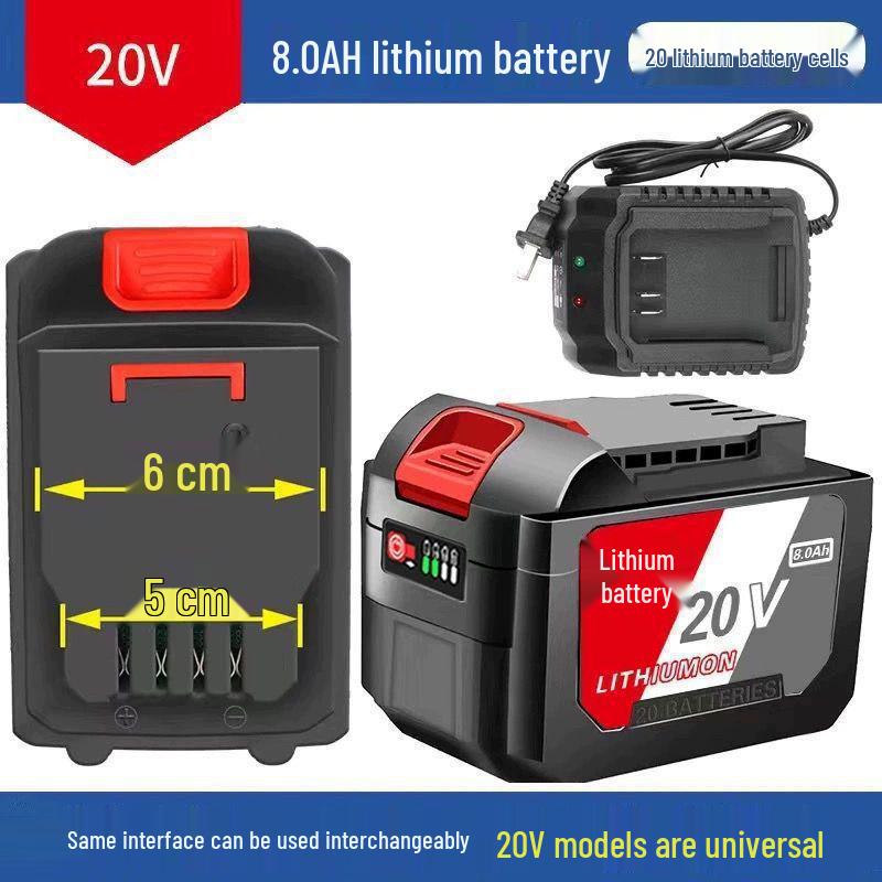 Model Tool: Lithium Angle Grinder with Hammer & Wrench