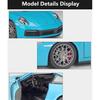 1/24 Welly Porsche 911 Carrera 4S Coupe Model de mașină sport din aliaj turnate sub presiune Vehicule de jucărie din metal Model de mașină de simulare Cadouri pentru copii
