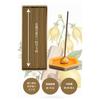 Kameyama Noka Encens Santal Parfum Apaisant 60 Bâtonnets Fabriqué au Japon Aromathérapie Relaxation Rafraîchissement - Haute Qualité, - Env.. (Environ. 93mm) -