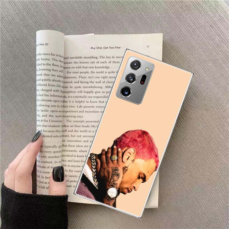 Chris Brown American Rapper Phone Case for Samsung A17 A37 A57 A54 A14 A24 A34 A07 A04S A02S A12 A22 A32 A52S A16 A26 A36 A56 A7