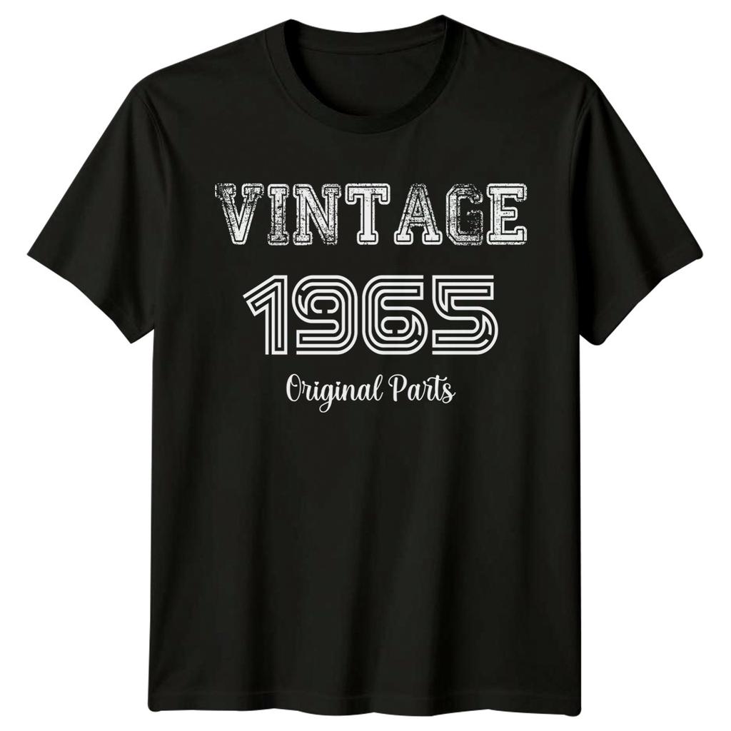Vintage 1965 Original Parts 61st Birthday Unisexs TShirt Retro Gift