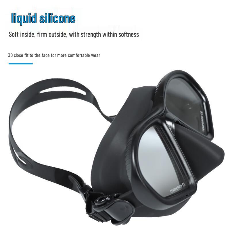 Professional Freediving Mask & Snorkel Set
