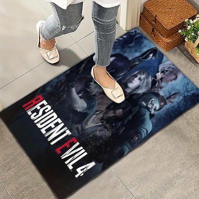 Resident Evil Carpet Rug for Living Room Bedroom Home Sofa Decoration,Kids play Nonslip Floor Mat
