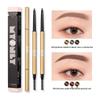 Maiolee Little Gold Dual-Ended Ultra-Fine Smudge-Proof Eyebrow Pencil