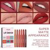 6 Colors Natural Lip Liner Pencil Lipstick Waterproof Moisturizing Two In One Lipstick Lip Profiler Makeup Tool Cosmetics