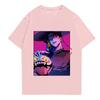 Kid's Anime Printed Short Sleeved T-shirt