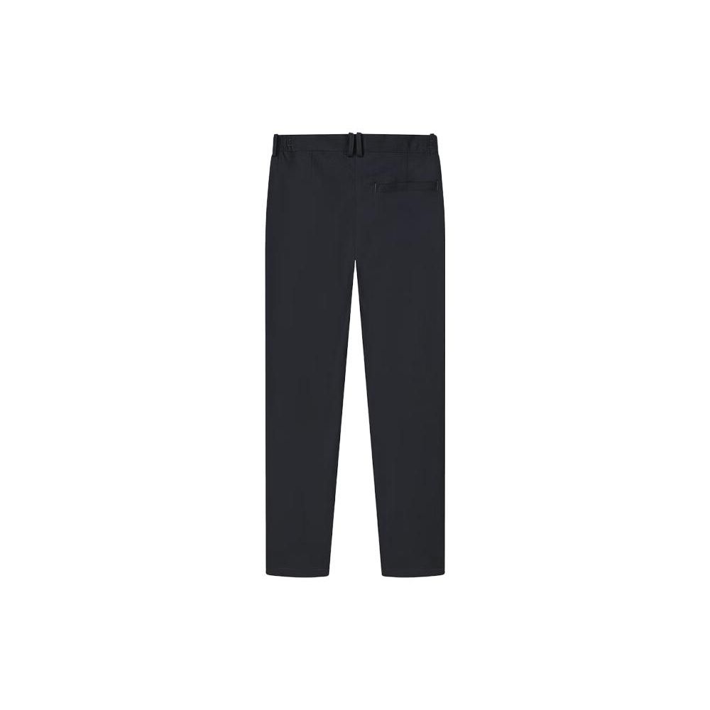Fila X Études Collaboration Solid Color Straight Leg Woven Wide Leg Casual Pants Men Pants Legendary-Blue F11M346801F-NV