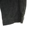 A.P.C. French Linen Blend Old Jacket Dark Gray Women Used