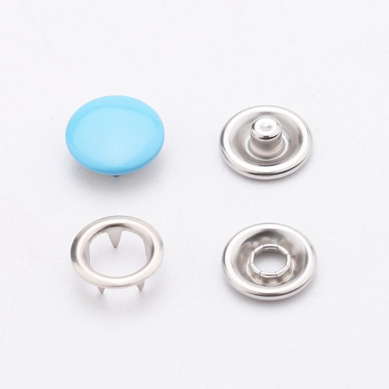 9.5MM Stainless Steel Colorful Baby Clothes Snap Button