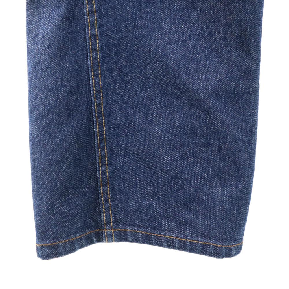 GUNG HO 90s Made In USA Old Work Denim Pants Indigo Blue Jeans Men's Used