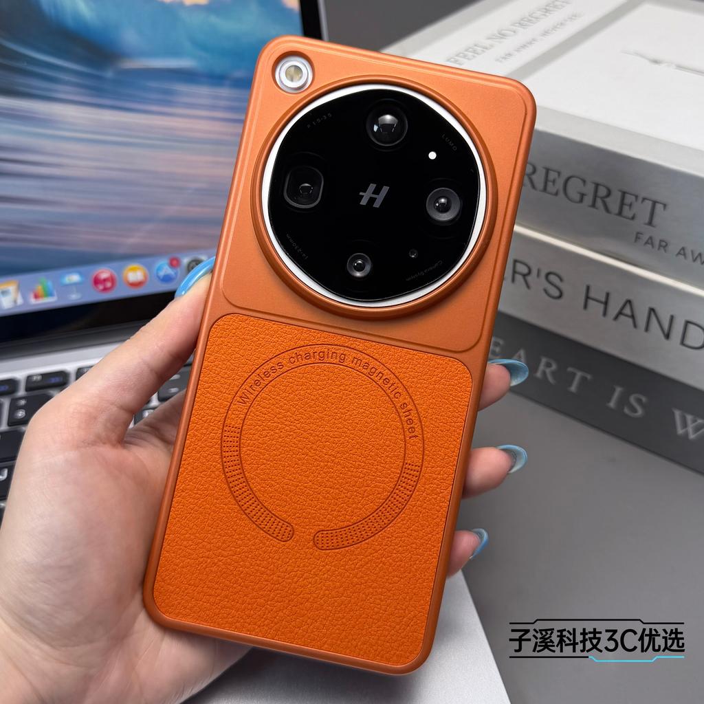 Case For OPPO Find X9 Ultra Find X8 Pro x8S Case Magnetic PU Leather Electroplated PC Lightweight Hard Cover Non-Slip Bumper