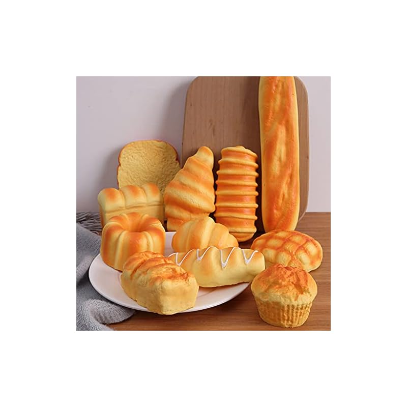 Funny Artificial Bread Concentration Training Toy for Kids for Anxiety Relief Sensory Play and Stress Relief