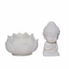Premium Lotus Baby Buddha Statue for Home Decor Tranquil Spaces, Ideal for Home, Office Desk & Car Dashboard Decoration