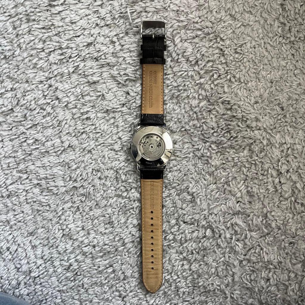 Used ORIENT Automatic Watch White Dial