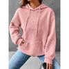 Autumn Winter Women's New Round Neck Long-sleeved Sweatshirt Solid Color Top