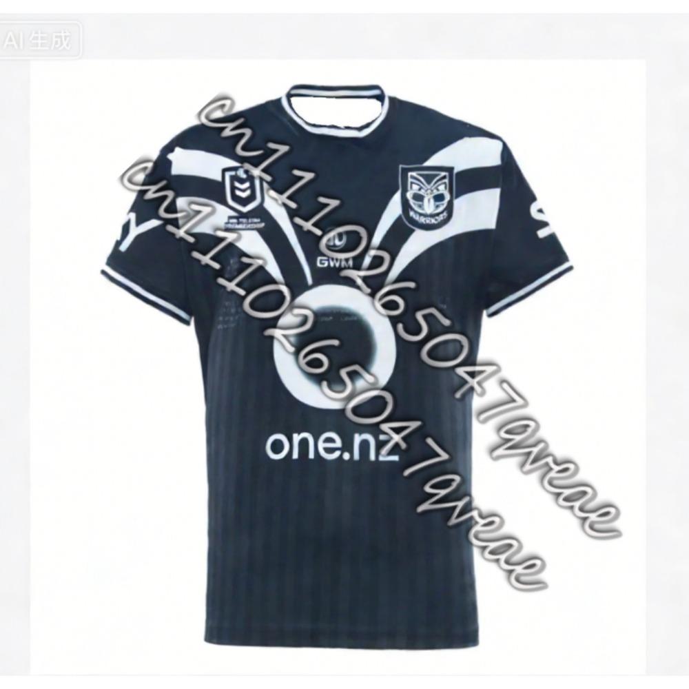 Letnie Wyprzedaże 2026 Australia NRL New Zealand Warriors Męska Koszulka Domowa Koszulka Treningowa Dla Dorosłych Oddychająca Szybkoschnący T-shirt