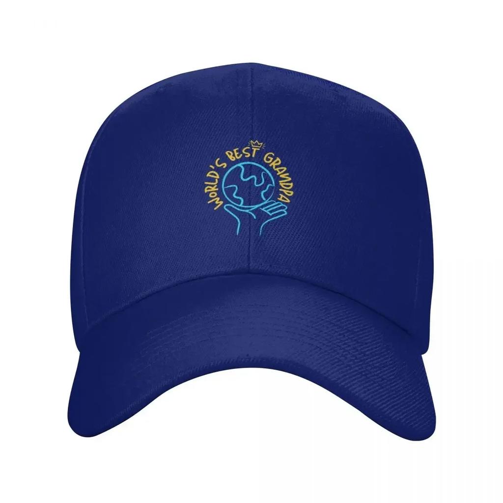 Grandpa Day  Worlds Best Grandpa Baseball Cap Trucker Cap Cosplay Golf Hat Designer Hat GirlS Hats WoUnisexs