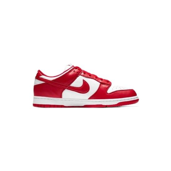 Nike Dunk Low SP White and University Red CU1727-100 Unisex