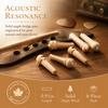 6PCS Wood Bridge Pin Replacement Wood Color Guitar Parts Durable Guitar Bridge Pin  For Guitar