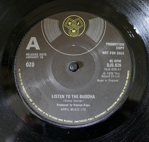 

7inch Record OZO Listen To The Buddha DJS628PROMO DJM 1976 UK Reggae Ska Dub Used