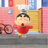 Official Crayon Shinchan Shiro' S Daily Life Series  Cute Anime Figure  Trendy Children'S Gift Customizable Toy
