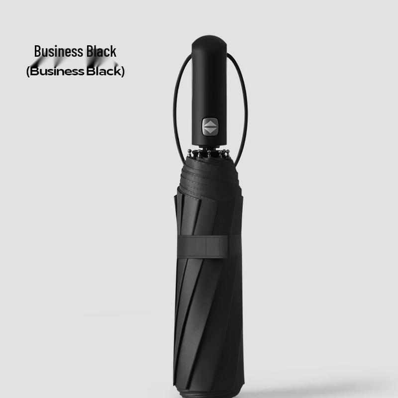 Automatic Tri-Fold Business Sun & Rain Umbrella
