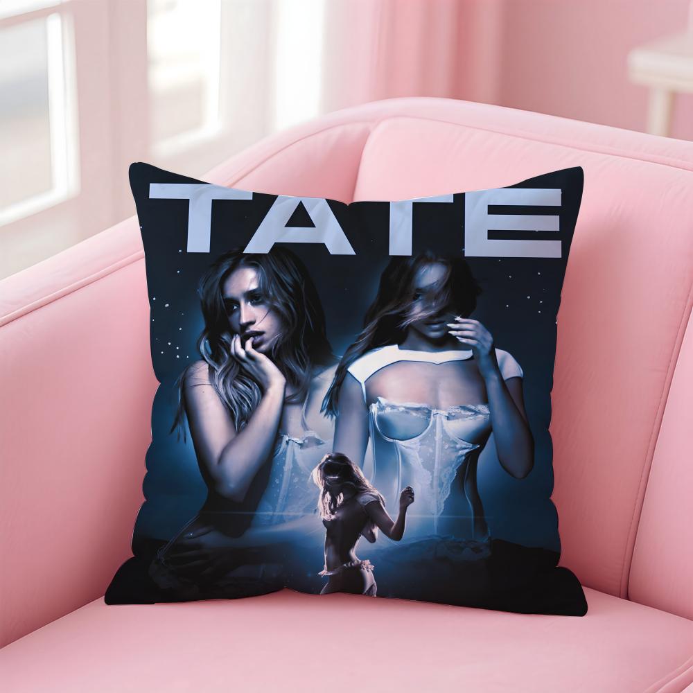 singer t-Tate McRae Cushion Cover Comfortable Reversible Pillow Cover Ideal for Car Sofa Bedroom & Beyond