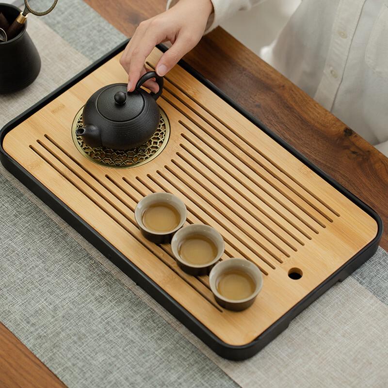 Minimalist Black Pottery Kung Fu Tea Set