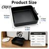 Washer Water Collection Tray Front-Load Washing Machine Drain Pan, Universal Drainage Tray, Anti-leakage Collector for Basements, Apartments, Rentals