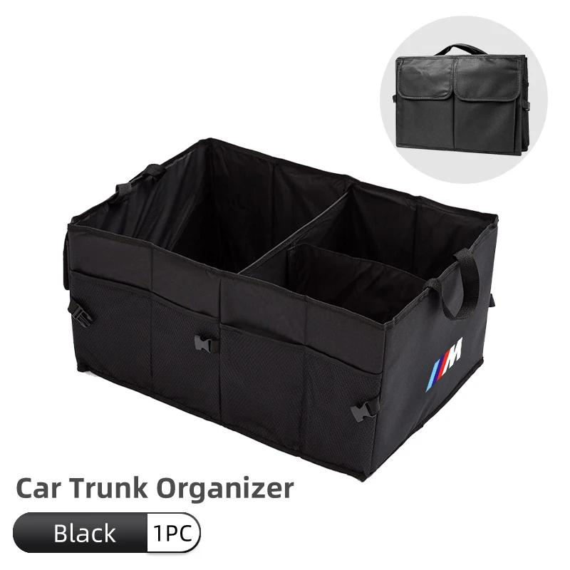 

Car Sticker 2025 Hot Car Trunk Storage Box Backseat Folding Multi-Pocket Waterproof Organiser For BMW X1 X2 X3 X4 X5 X6 X7 G20 G
