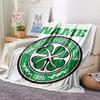 Custom Name,Celtic FC Printed Flannel Blanket, soft throw for bedroom sofa, washable, Christmas present, great gift.