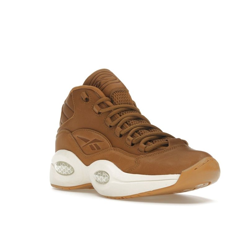 Reebok Sneakersnstuff X Question Mid AI Men Sneakers Brown Classic-White Gum HP6851