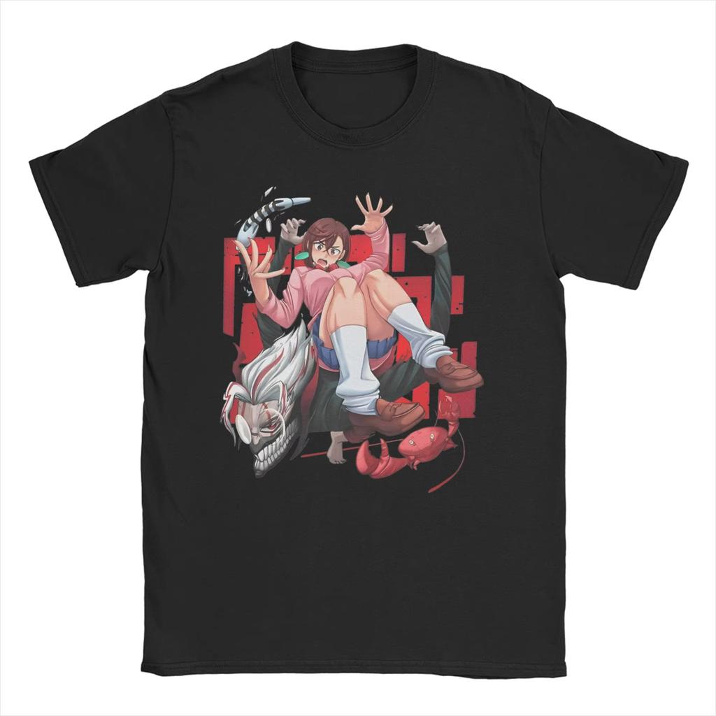Men Women T-Shirts Aira Okarun Jiji Dandadan Manga Humorous Cotton Tee Shirt Short Sleeve T Shirt Crew Neck Clothing Gift Tops