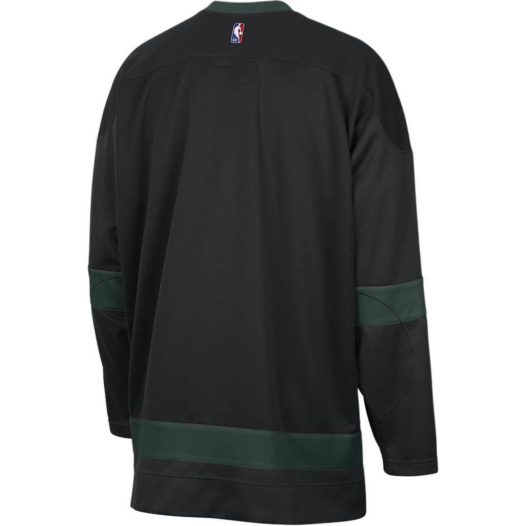 Nike Boston Celtics FW24 City Edition NBA Logo V-Neck Hockey Jersey Men jersey Black FZ0343-010