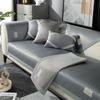 Summer Ice Silk Sofa Cushion Non-Slip Summer Mat Seat Cushion Four Seasons Universal Stain-Resistant Light Luxury Style Universal Sofa Cover