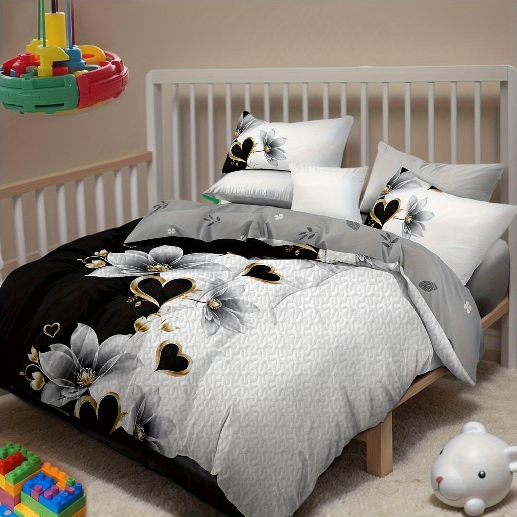 3pcs Thick Touch Quilt Set, Upgraded Luxury Quilt Set Pillowcases, Flat Sheet, Four-season Bedding Set, Suitable For Home