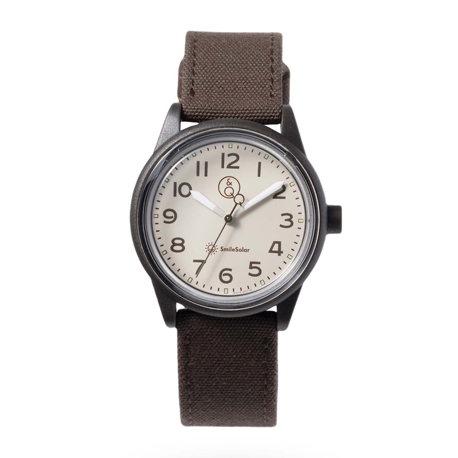 

Часы Citizen Watch Cue Cue Smile Solar Аналоговые Водонепроницаемые Коричневые & R01A-001JK