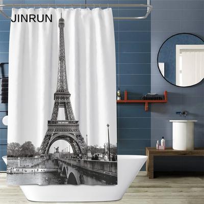 Banyo Kalınlaşmış Su Geçirmez Perde Küf Geçirmez Duş Perdesi Duş Bölümü Perdesi Duş Perdesi Banyo Perdesi Ücretsiz Delikli