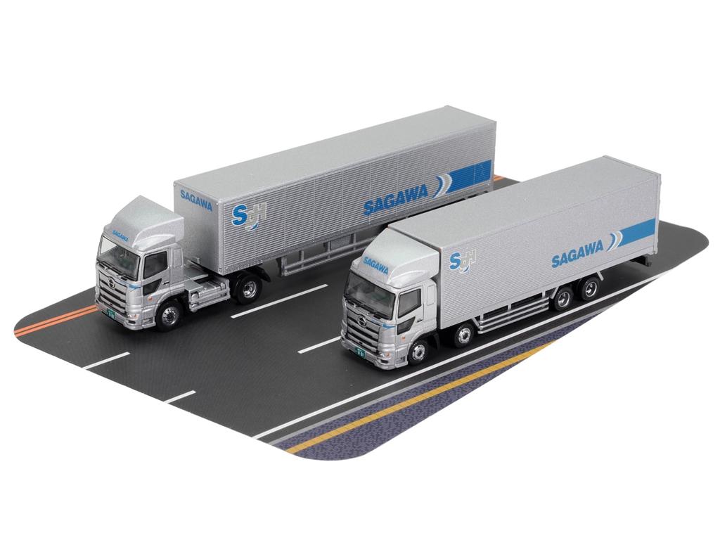 TOMYTEC The Collection Sagawa Express Truck Trailer Set Diorama Supplies 334545 Truck/Trailer 2-Piece