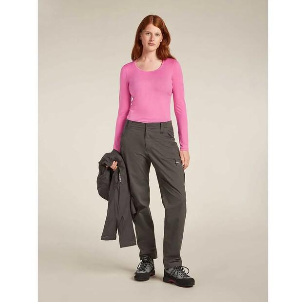 Icebreaker Базовый слой с длинным рукавом Merino 200 Oasis Scoop