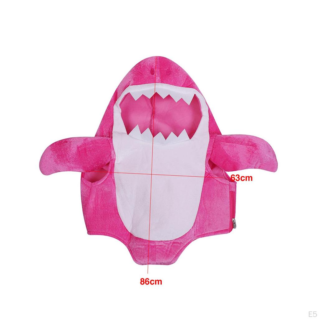 Halloween Shark Costume Cosplay for Stage Performances Theme Parties Unisex