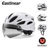 New Magnetic Goggles Bike Helmet Breathable Adult Sports Highway Mountain Bike Helmet