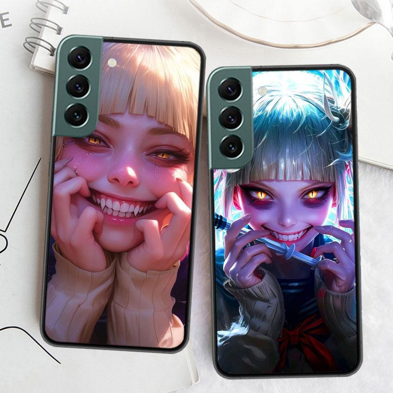 Himiko Toga Anime Phone Case For Samsung Galaxy S22 S25 Ultra S21 S10 Plus S26 Edge S20 S23 S24 FE Cover Silicone Soft TPU C