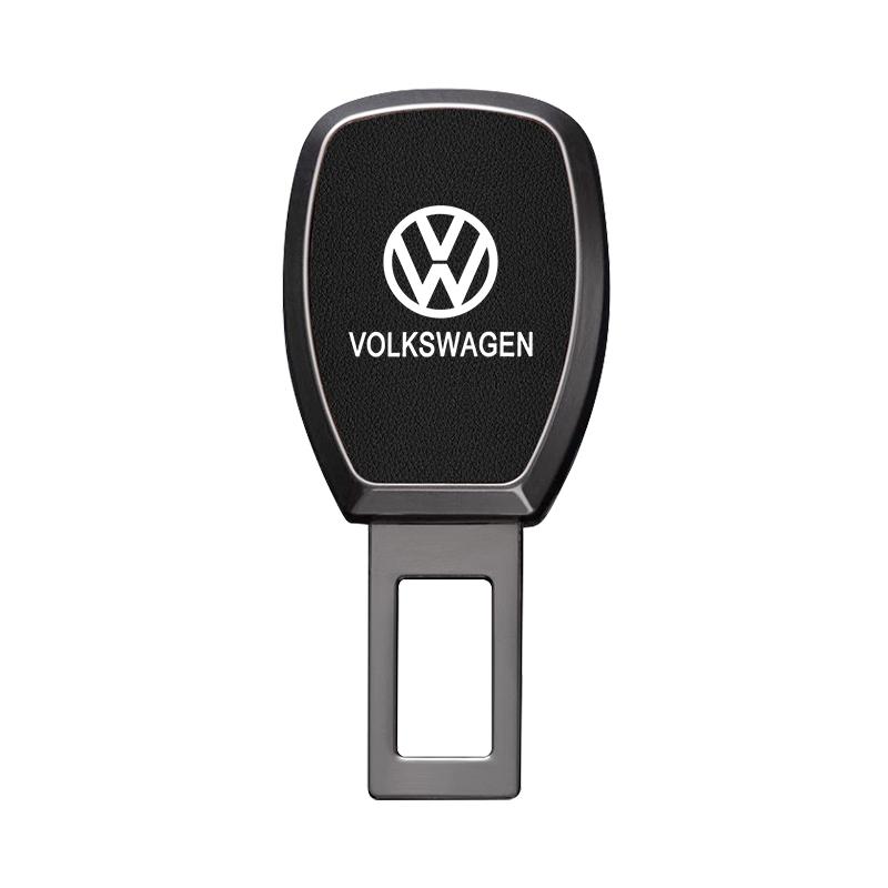 For VOLKSWAGEN VW 1/2Pcs Car Safety Belt Extender Buckle Plug Buckle Seatbelt Clip for VW Volkswagen Polo GOLF PASSAT TIGUAN GTI
