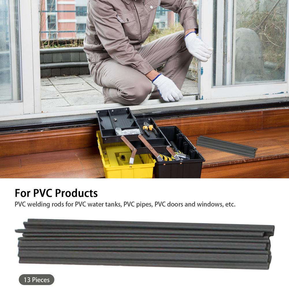 Plastic Welding Rods 200mm Length ABS/PP/PVC/PE Welding Sticks 20*0.5*0.5 Cm For Plastic Welder 50pcs Welding Rods