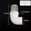 20~63Mm 304 Stainless Steel Filter Pvc Pipe For Small Aquarium Tank Water Pump Inlet Tube Filter Garden Drip Irrigation Filter