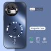 For Realme GT8 Case Integrated Magnetic Light-absorbing Fashion Ice Image Frosted Surface Shock Absorption Box