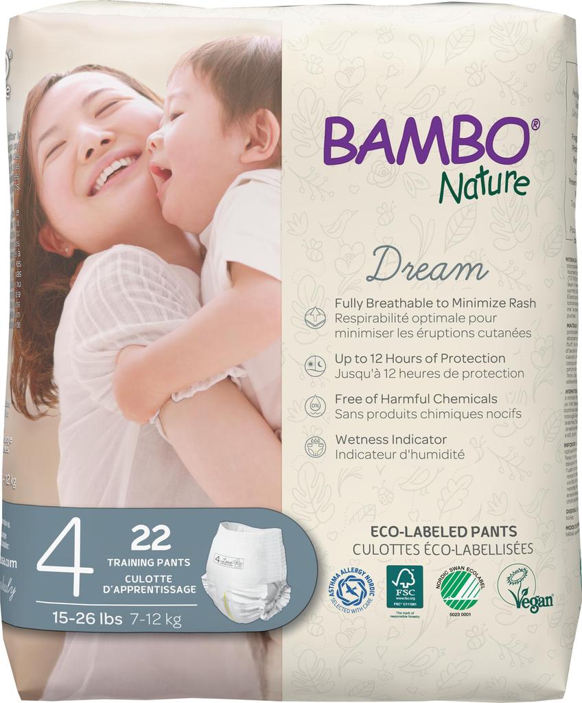 BAMBO Nature Dream Pants Typ M 22 Stück (7 kg - 12 kg) (bn16929)