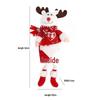 Knitted Santa Claus Curtain Holder Pendant for Christmas Decorations in Hotels