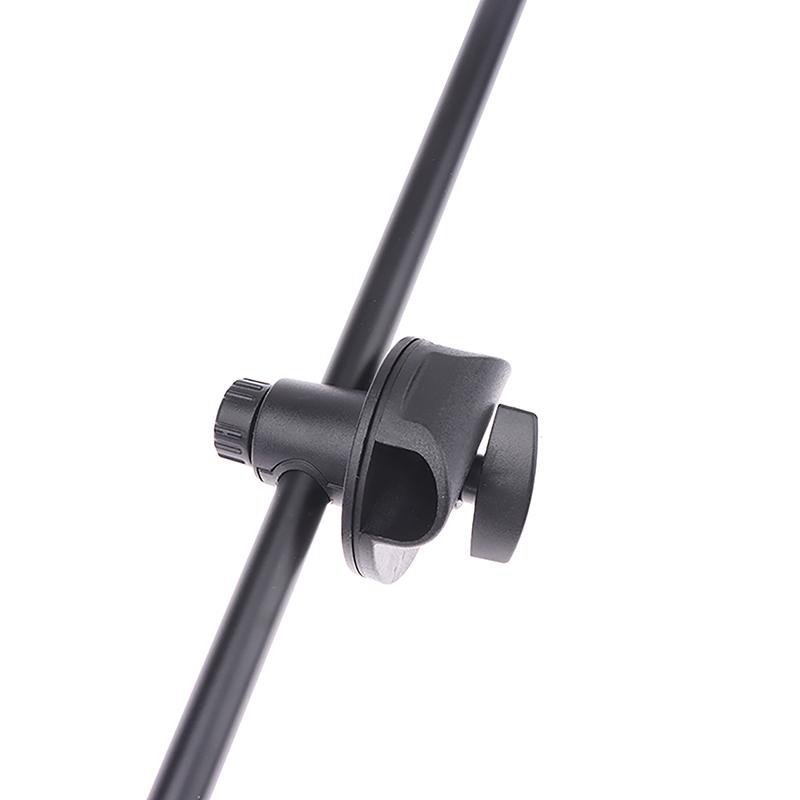 55Cm Microphone Crossbar Stand Rotating Microphone Stand Screw Boom Arms Mic Clip Phone Holder Extension Bracket